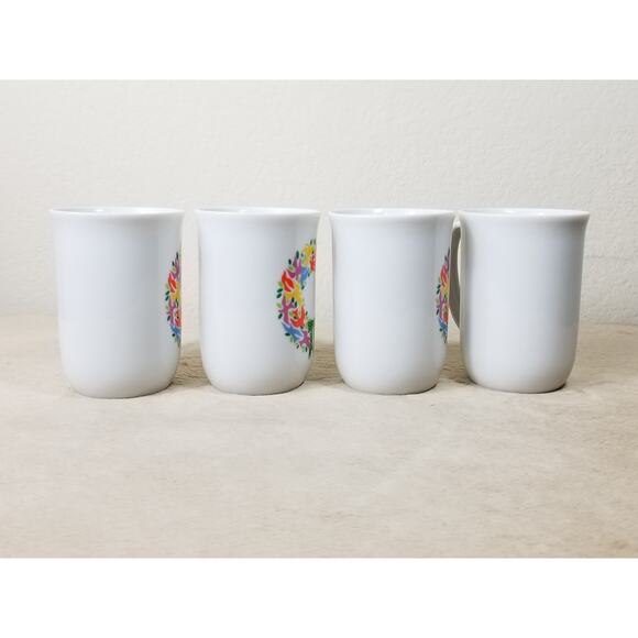 Toscany Greetings Coffee Mug Tea Cup 10oz Fine China Dove Wreath 4" Japan - Picture 9 of 13